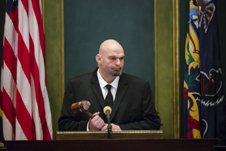 Fetterman records show light schedule as Pa. lieutenant gov.